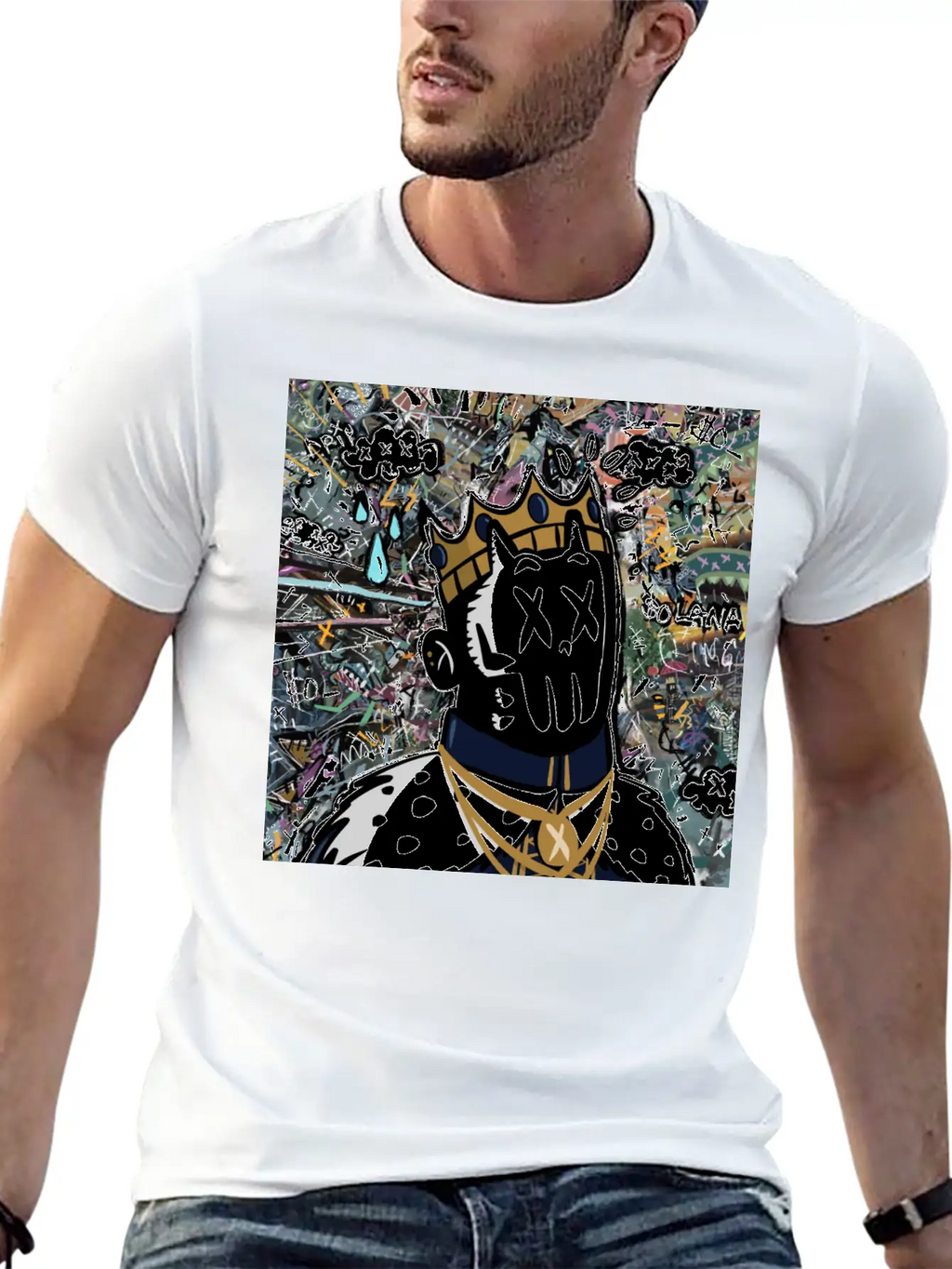 DR ROBO7 DRIPTORIUM Stylish Everyday T-Shirt – Unisex Basic Cotton Tee