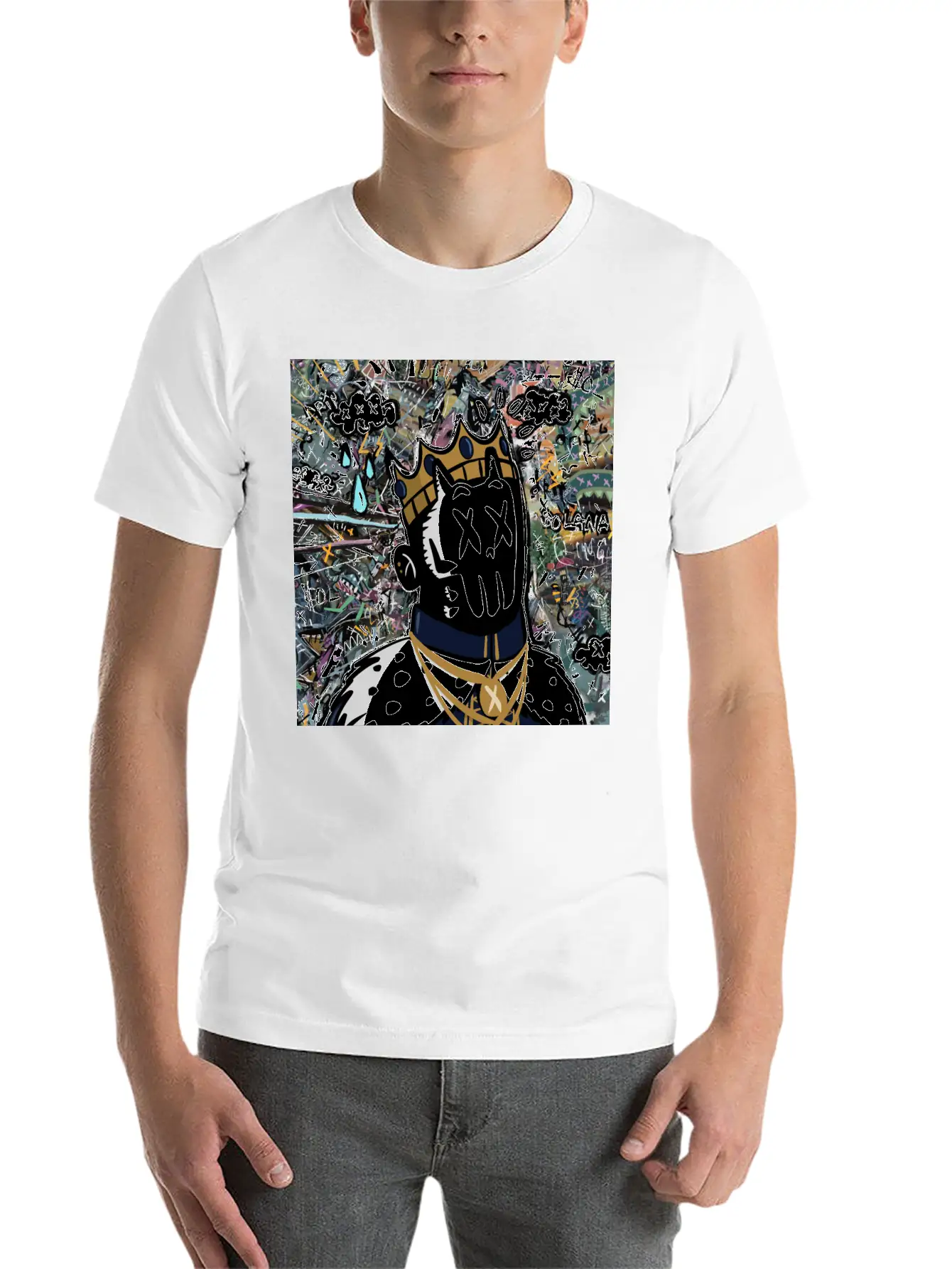 DR ROBO7 DRIPTORIUM Stylish Everyday T-Shirt – Unisex Basic Cotton Tee