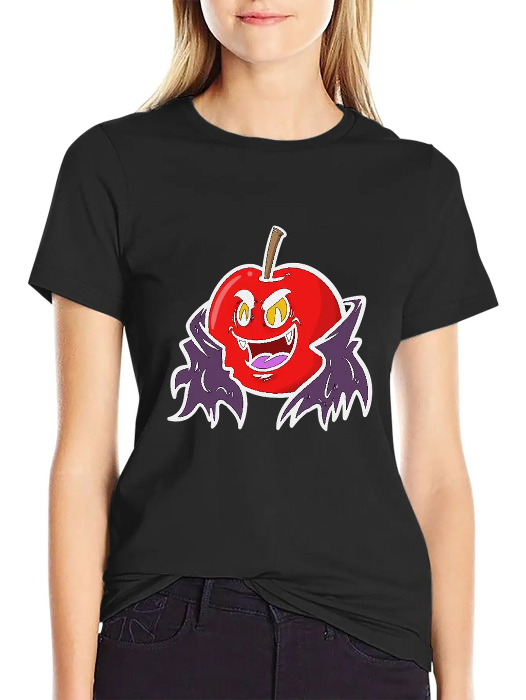 Dracula Cherry Vampire Classic Cotton Tee – Unisex Comfort For Any Season