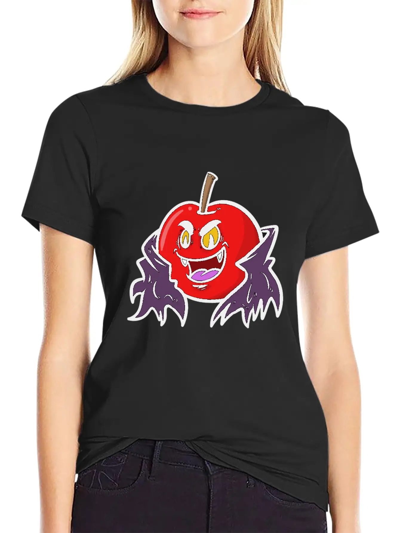 Dracula Cherry Vampire Classic Cotton Tee – Unisex Comfort For Any Season