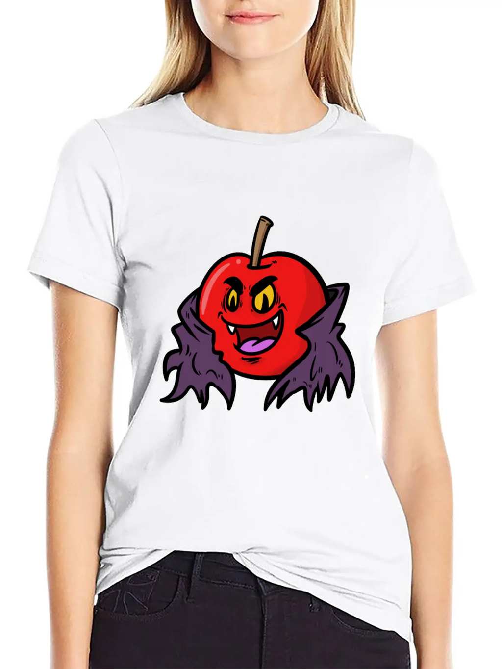 Dracula Cherry Vampire Classic Cotton Tee – Unisex Comfort For Any Season
