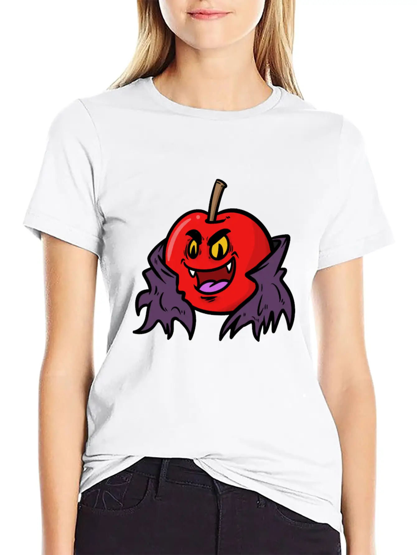 Dracula Cherry Vampire Classic Cotton Tee – Unisex Comfort For Any Season