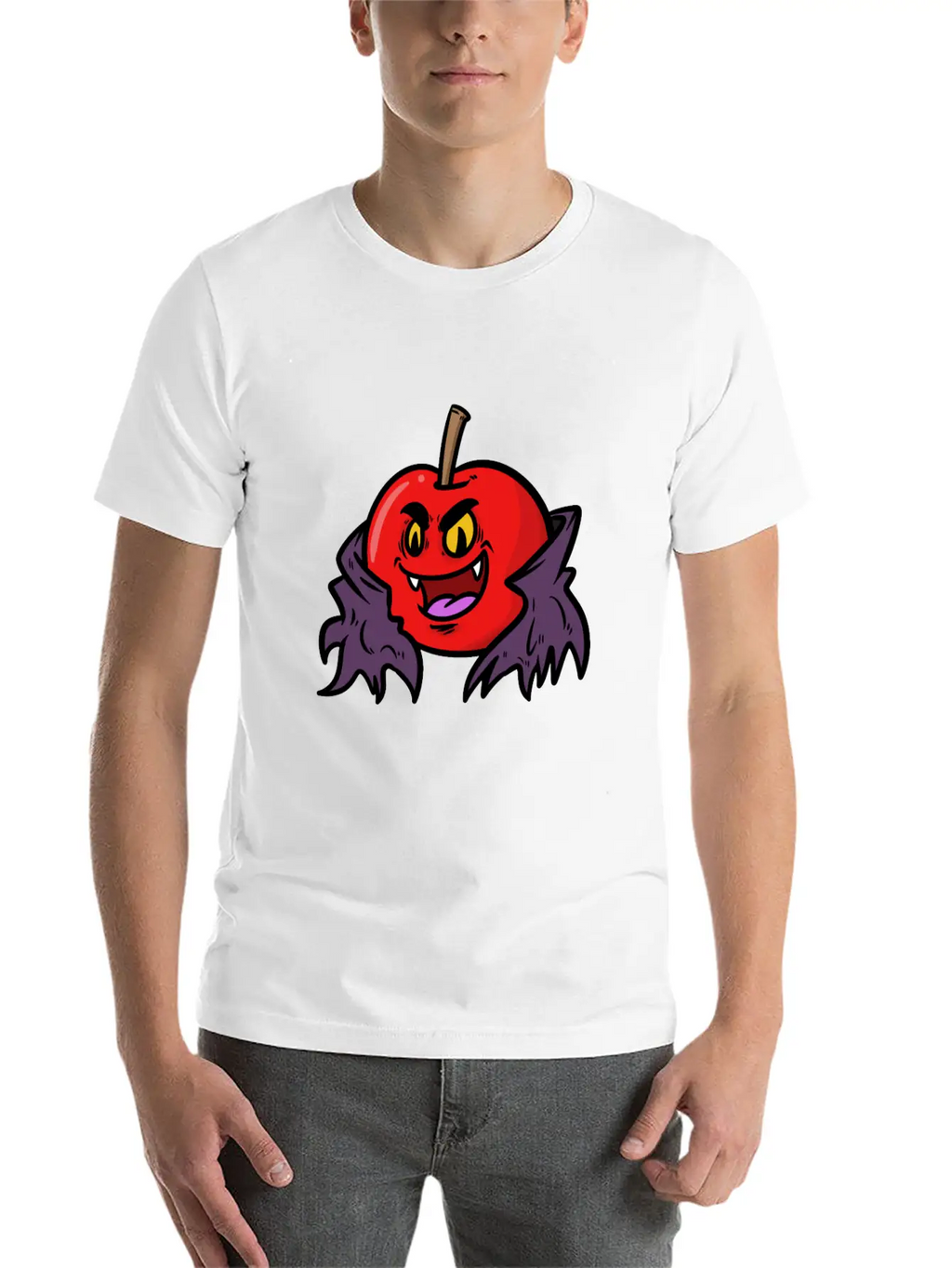 Dracula Cherry Vampire Classic Cotton Tee – Unisex Comfort For Any Season
