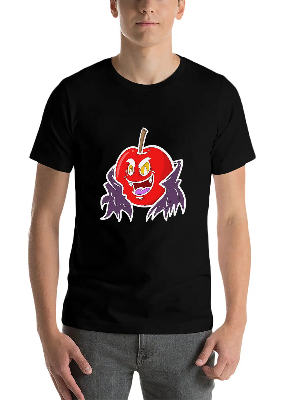 Dracula Cherry Vampire Classic Cotton Tee – Unisex Comfort For Any Season