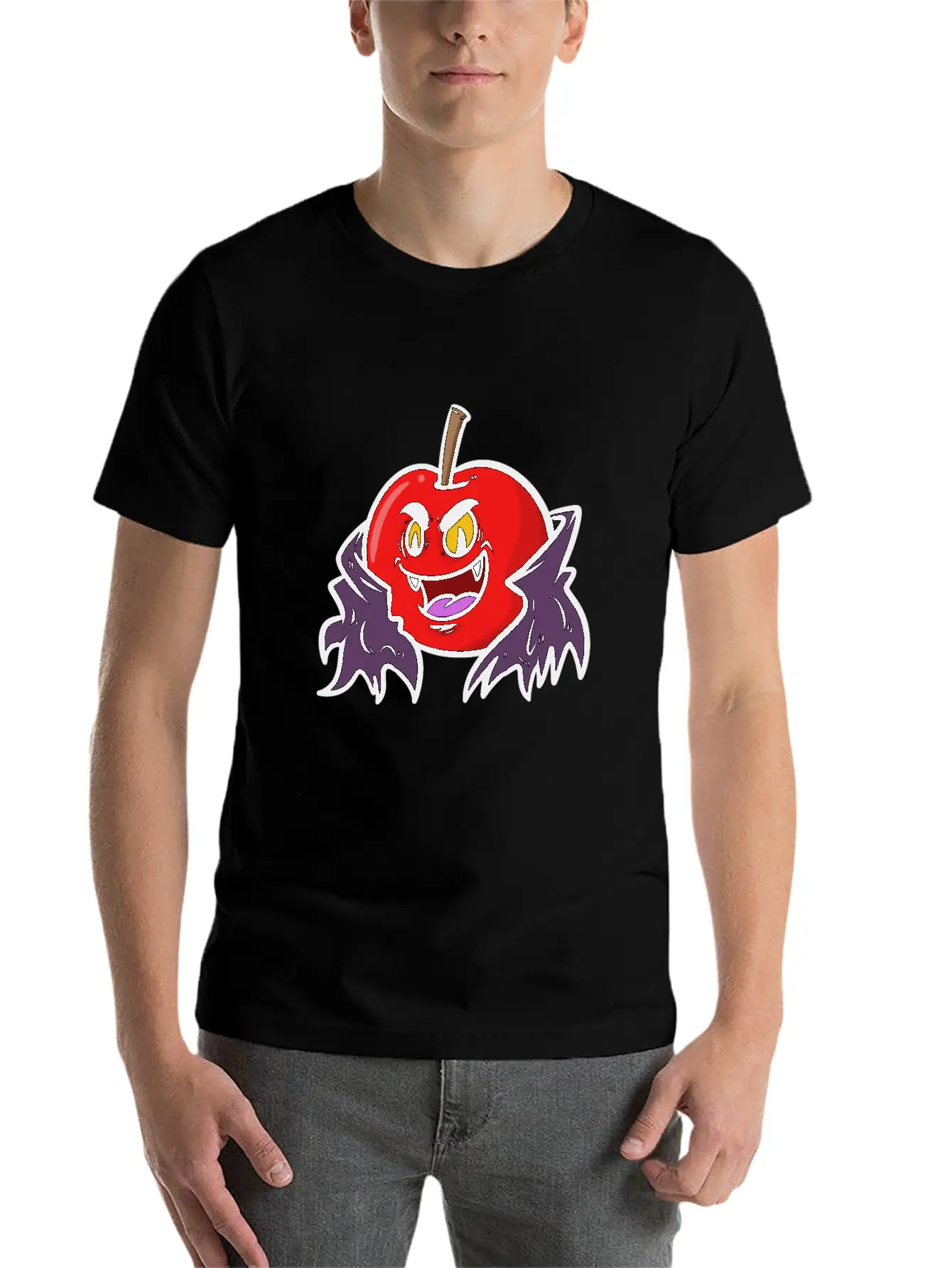 Dracula Cherry Vampire Classic Cotton Tee – Unisex Comfort For Any Season