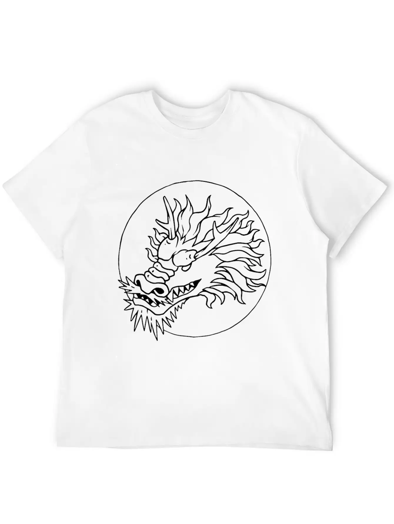 Dragon Basic Graphic T-Shirt – Daily Comfort In Soft Cotton