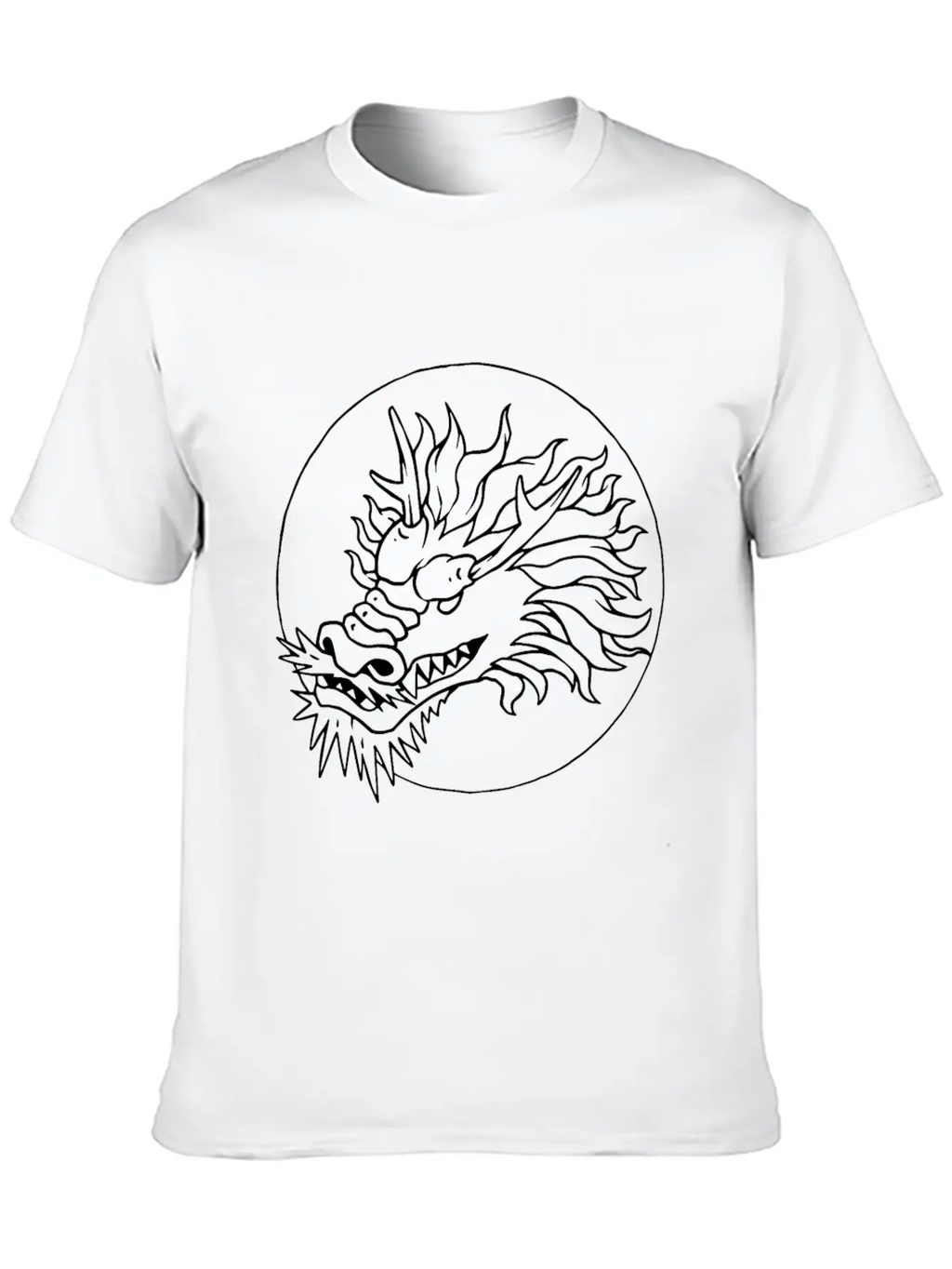 Dragon Basic Graphic T-Shirt – Daily Comfort In Soft Cotton