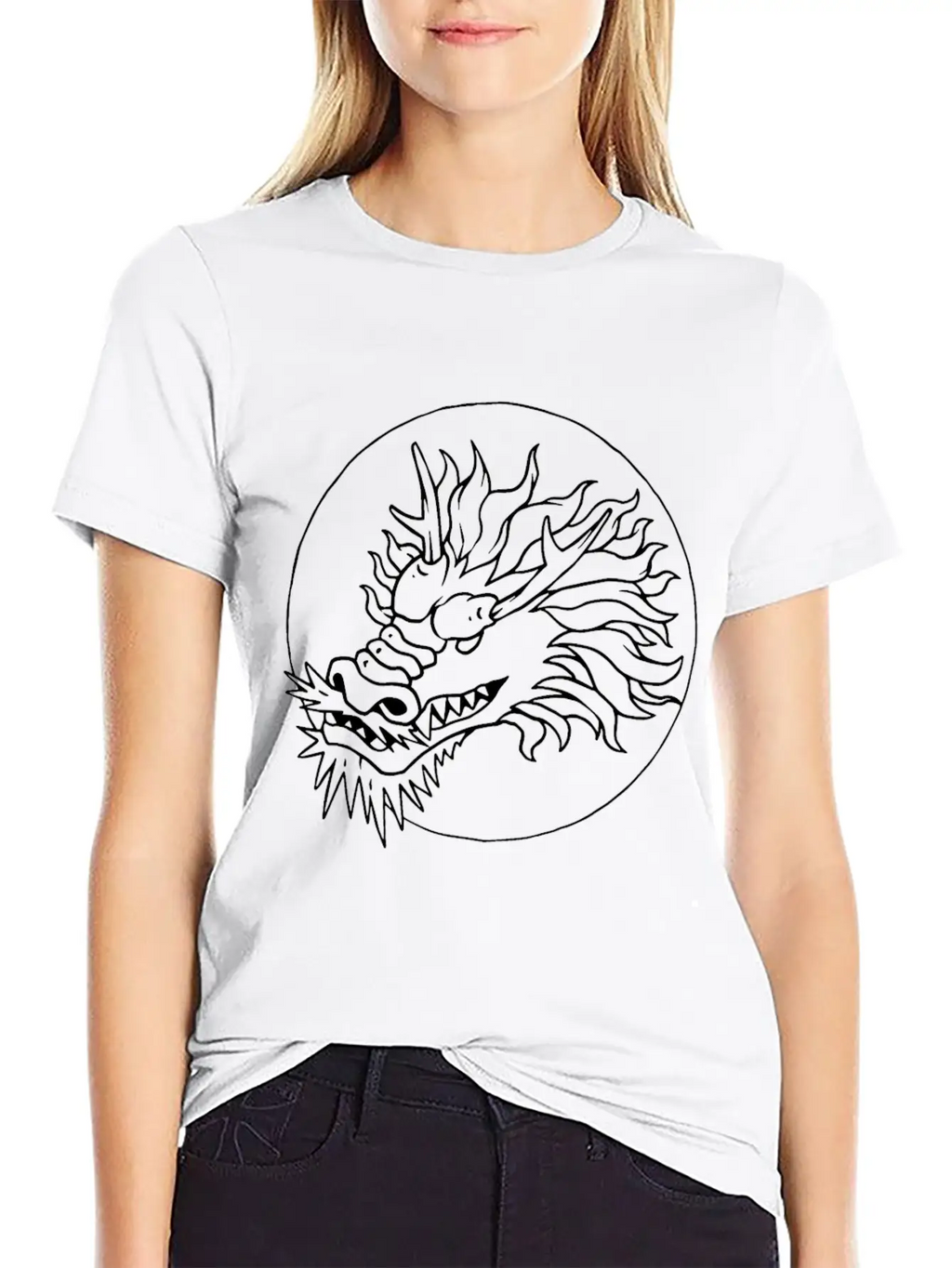 Dragon Basic Graphic T-Shirt – Daily Comfort In Soft Cotton