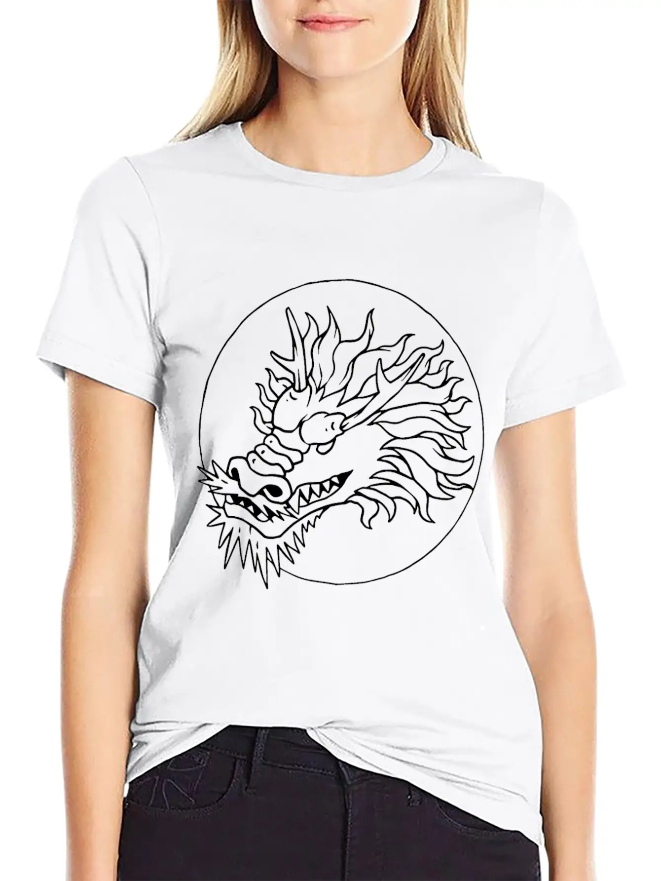 Dragon Basic Graphic T-Shirt – Daily Comfort In Soft Cotton