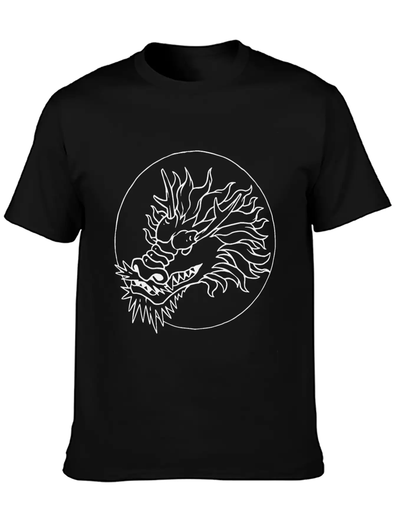 Dragon Basic Graphic T-Shirt – Daily Comfort In Soft Cotton