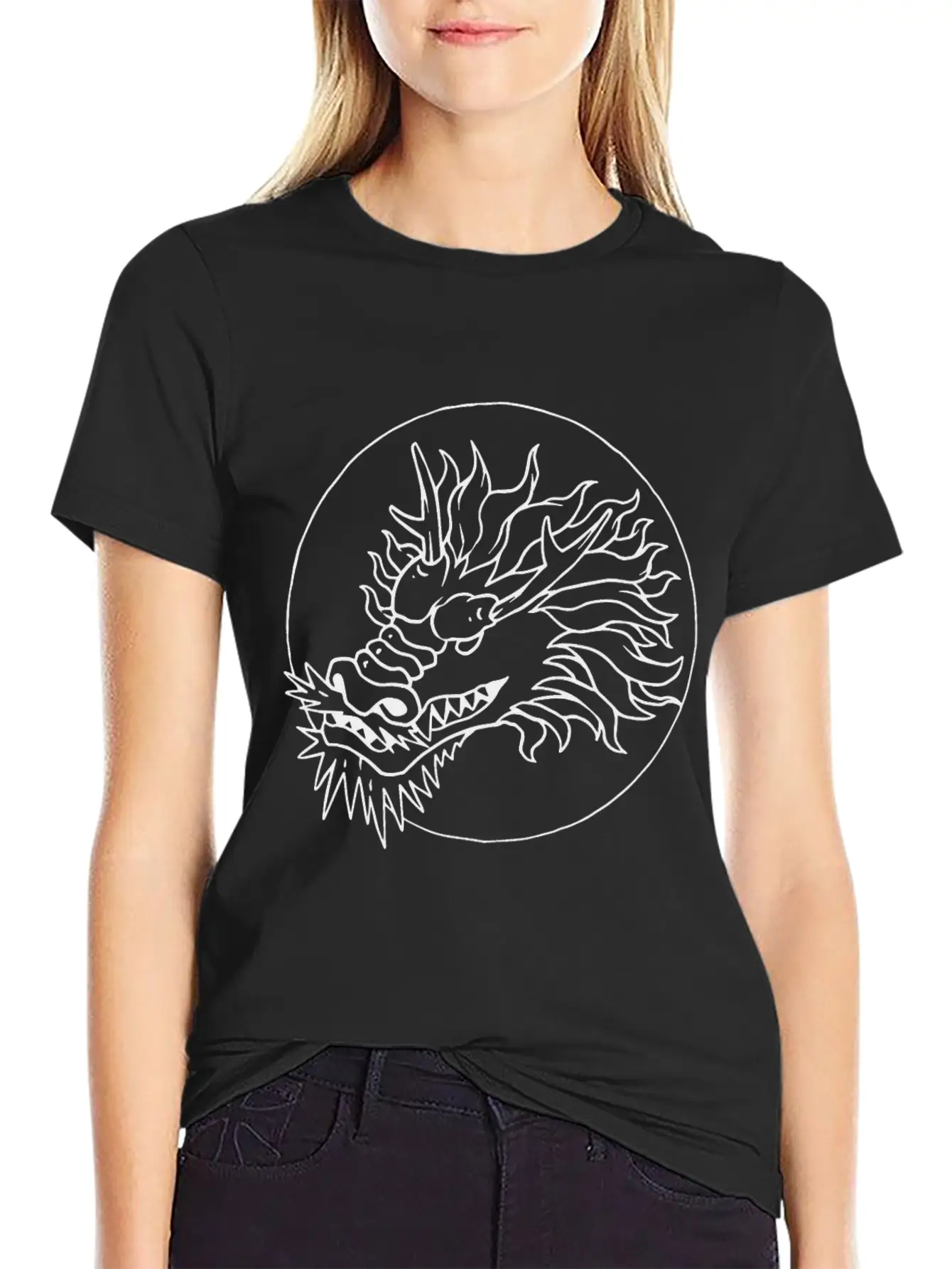 Dragon Basic Graphic T-Shirt – Daily Comfort In Soft Cotton