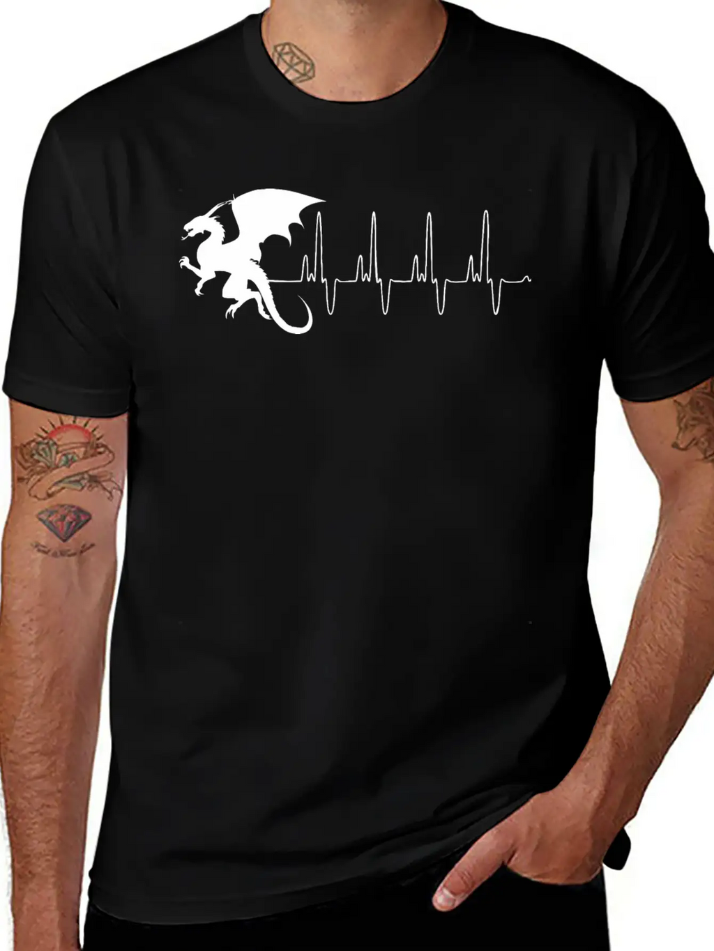 Dragon Essential Cotton Tee For Daily Outfits – Unisex Style