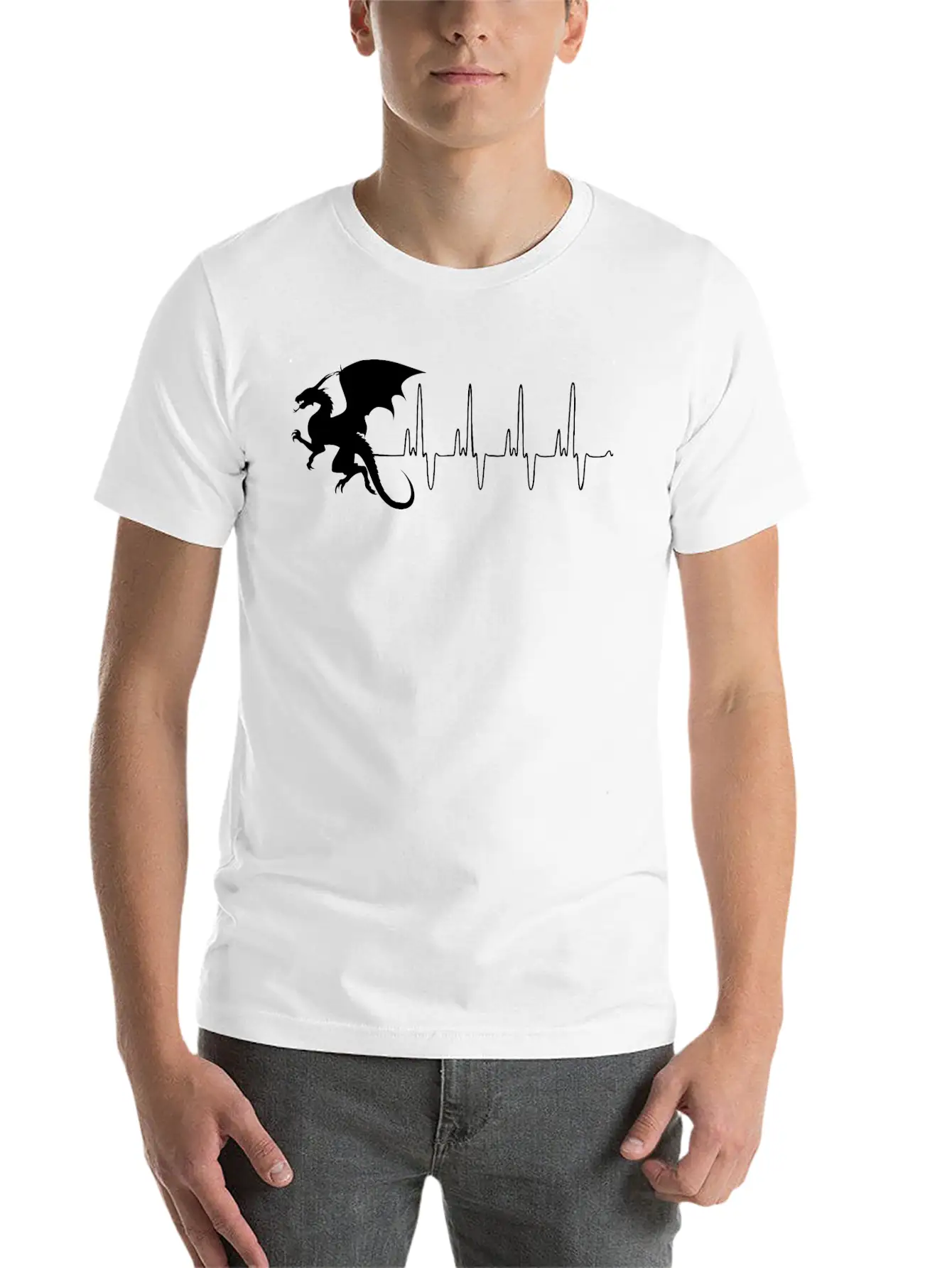 Dragon Essential Cotton Tee For Daily Outfits – Unisex Style