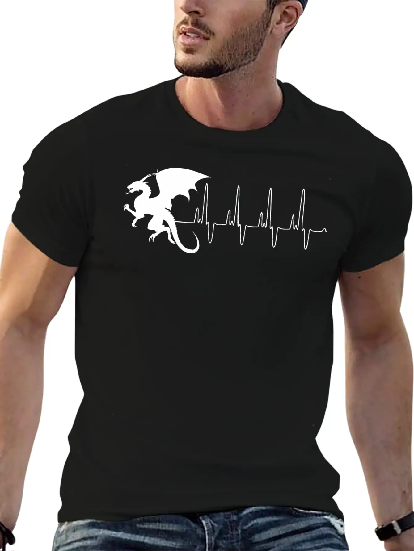 Dragon Essential Cotton Tee For Daily Outfits – Unisex Style