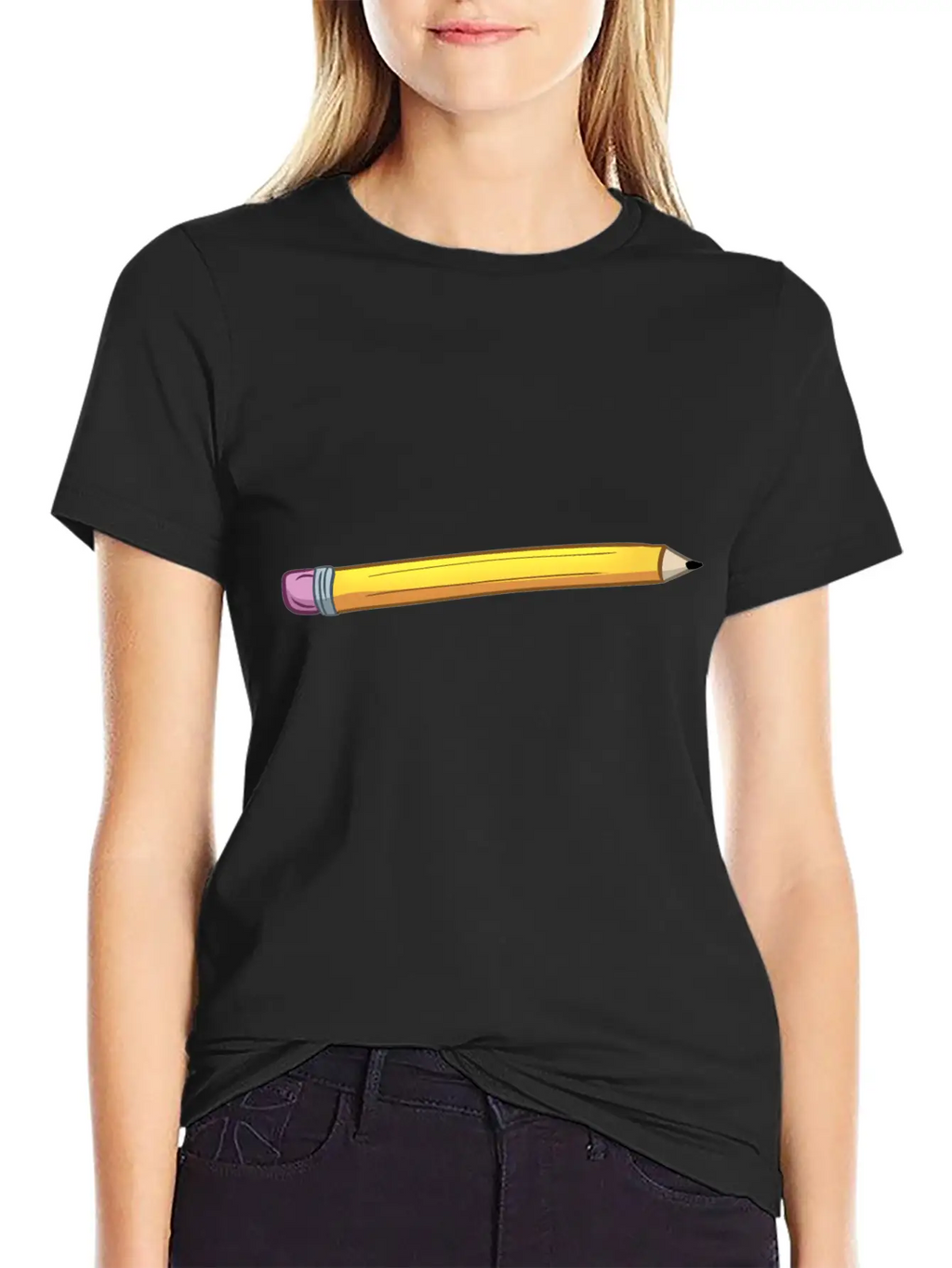 Dragon Pencil Breathable Soft Cotton T-Shirt – Timeless Casual Look