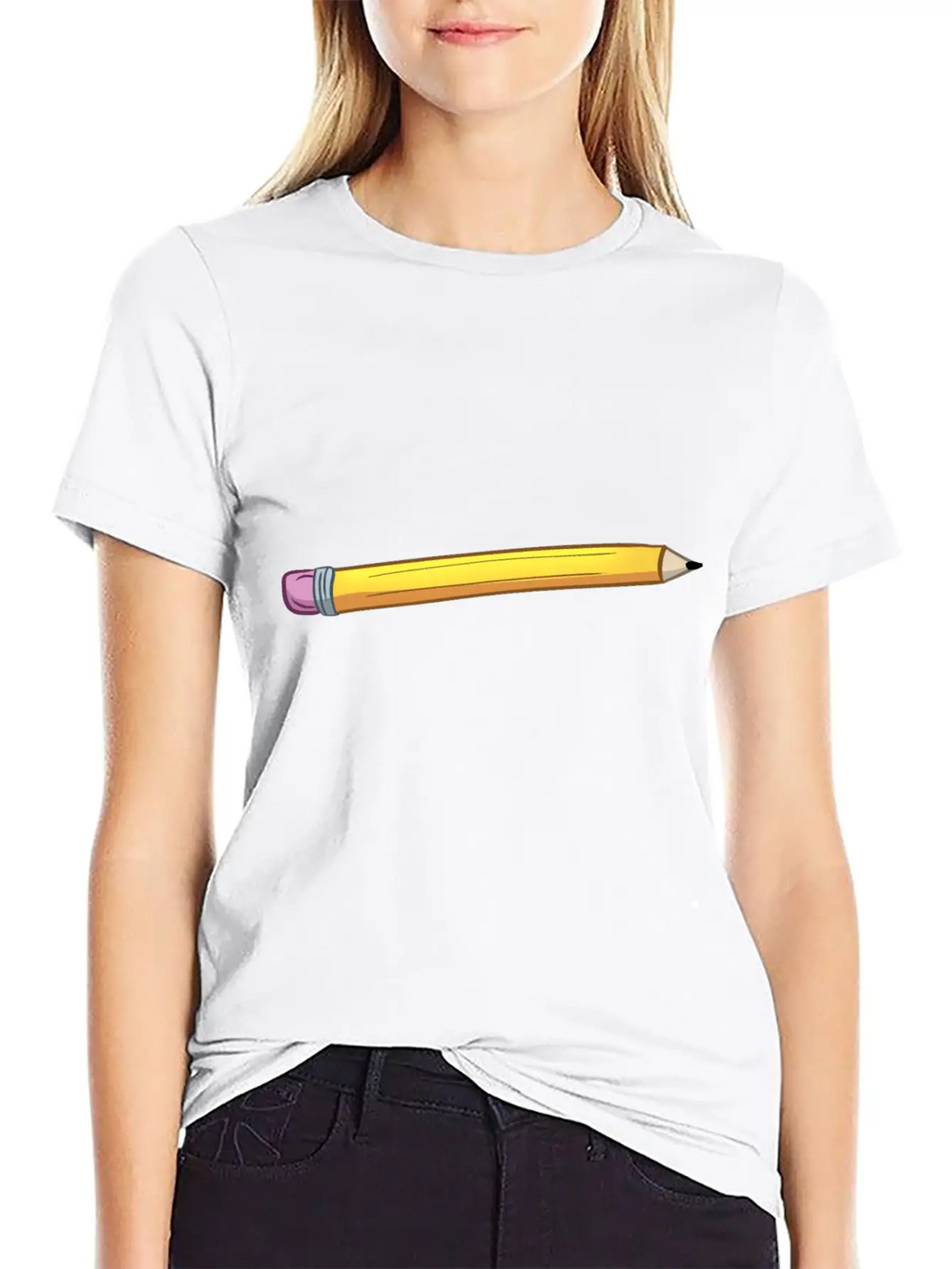 Dragon Pencil Breathable Soft Cotton T-Shirt – Timeless Casual Look