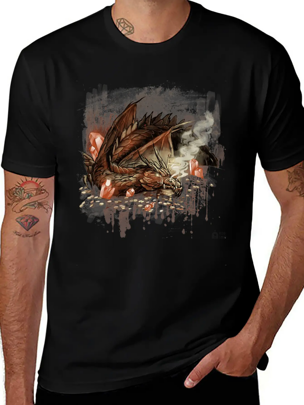 Dragon Stylish Everyday T-Shirt – Unisex Basic Cotton Tee