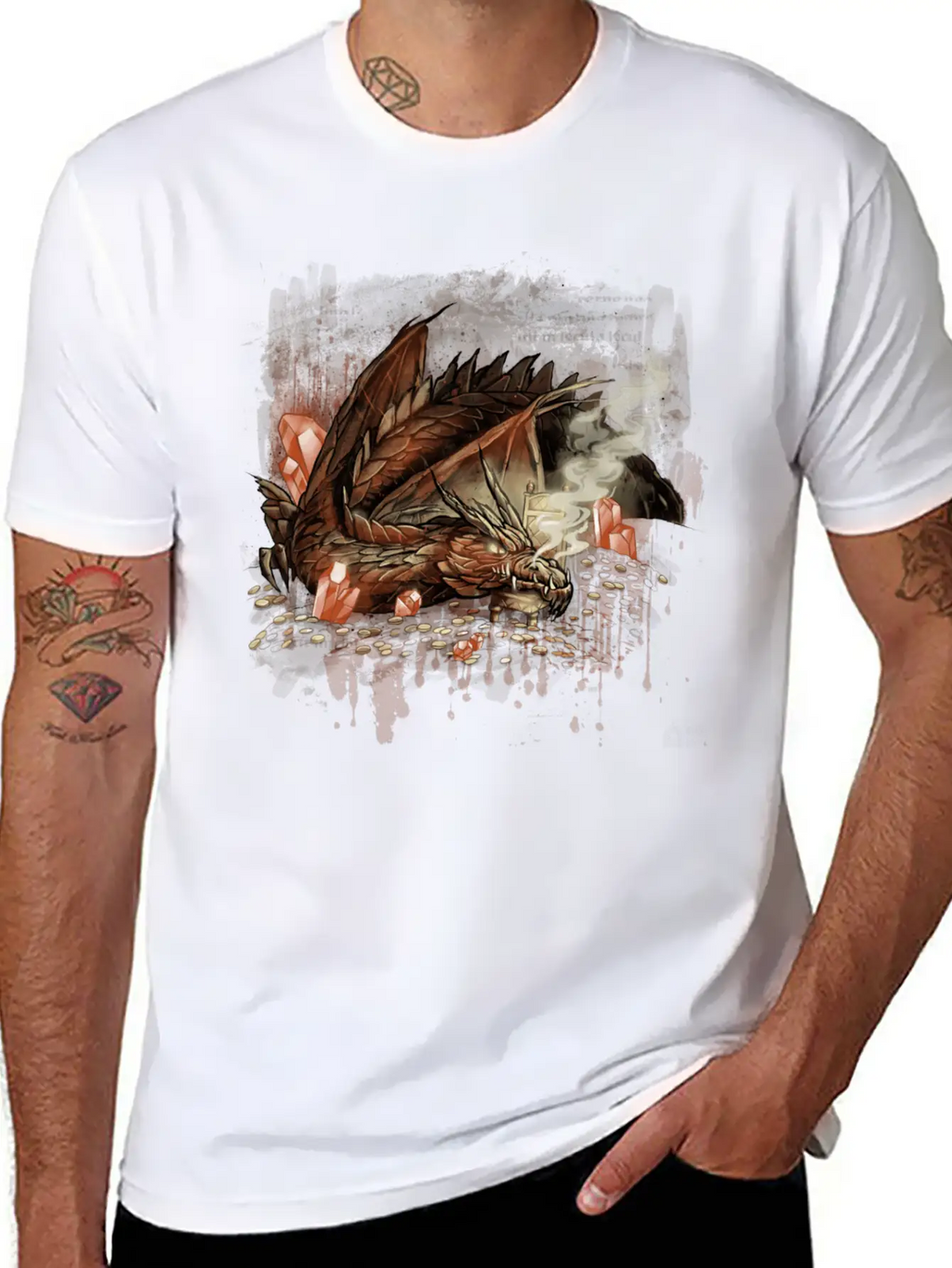 Dragon Stylish Everyday T-Shirt – Unisex Basic Cotton Tee
