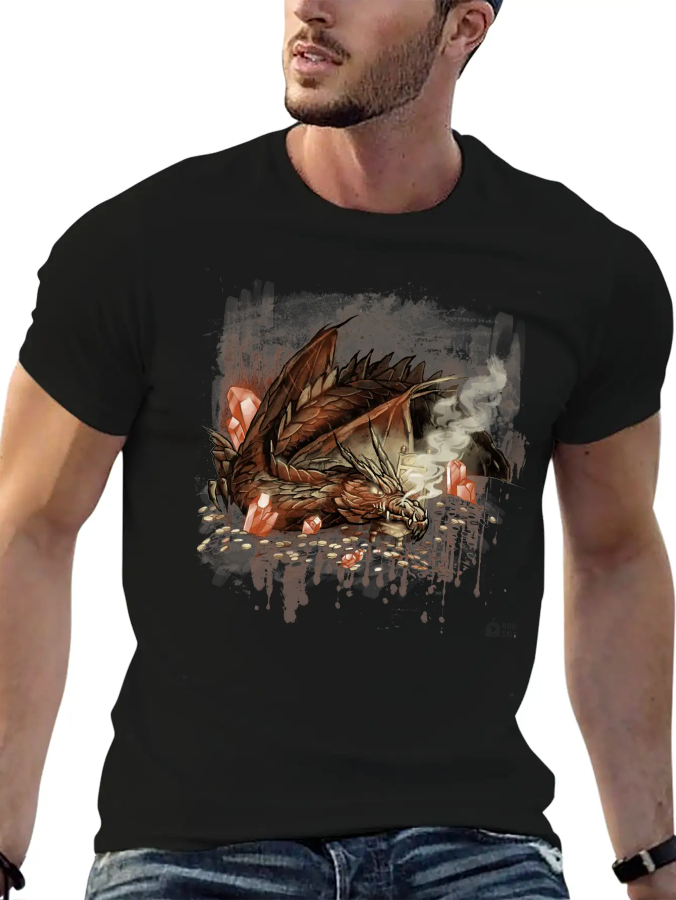 Dragon Stylish Everyday T-Shirt – Unisex Basic Cotton Tee