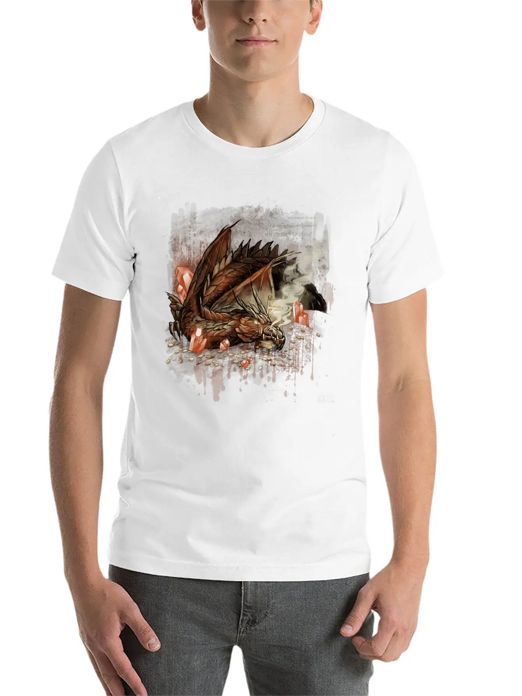 Dragon Stylish Everyday T-Shirt – Unisex Basic Cotton Tee