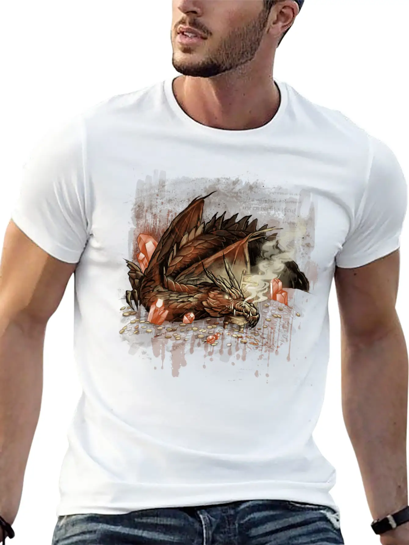 Dragon Stylish Everyday T-Shirt – Unisex Basic Cotton Tee