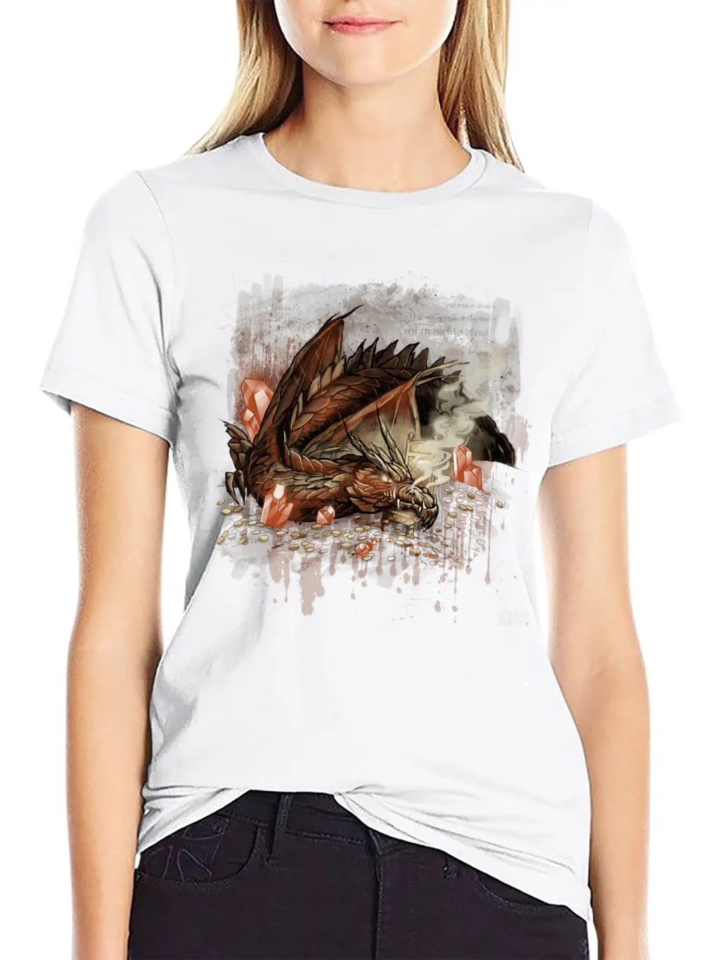 Dragon Stylish Everyday T-Shirt – Unisex Basic Cotton Tee
