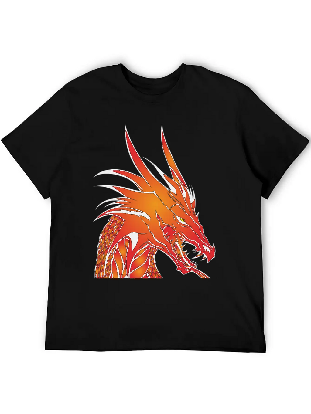 Dragon Unisex Casual T-Shirt – Clean Design For Daily Comfort