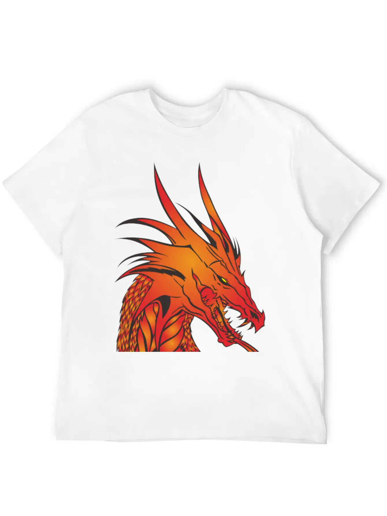 Dragon Unisex Casual T-Shirt – Clean Design For Daily Comfort