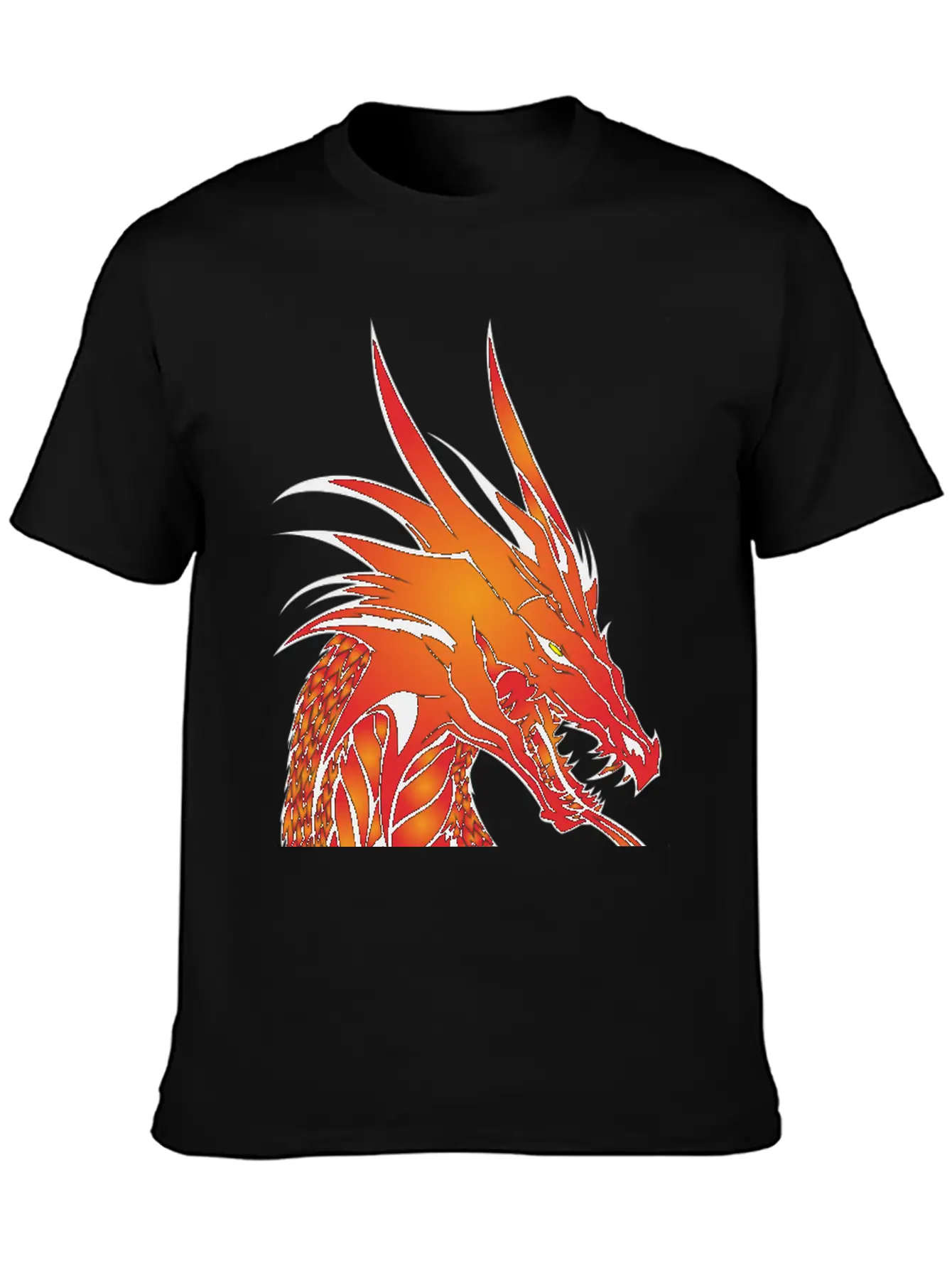 Dragon Unisex Casual T-Shirt – Clean Design For Daily Comfort