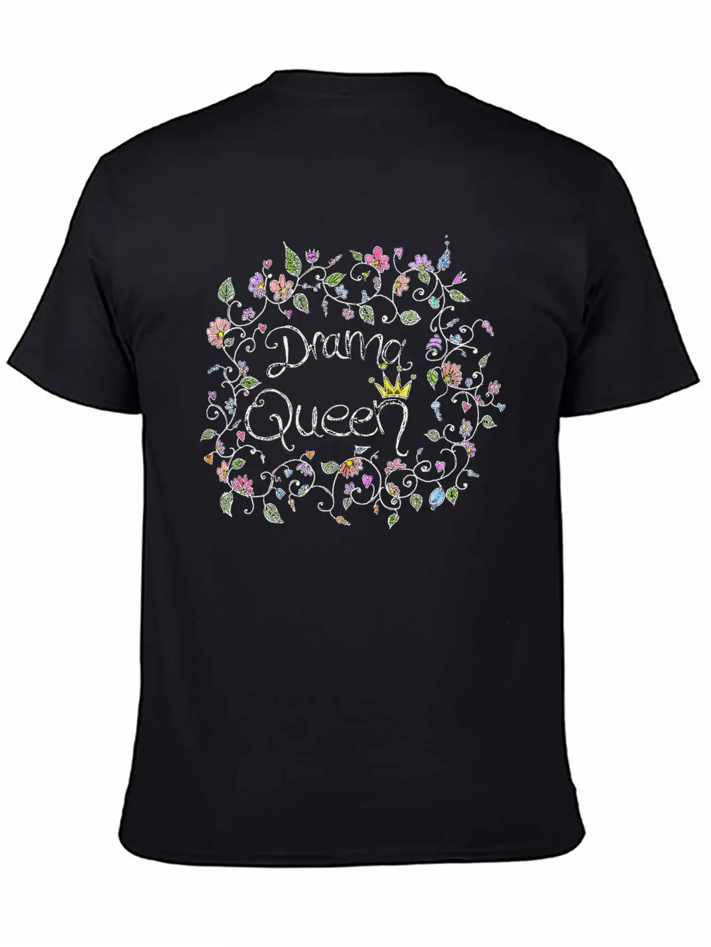 Drama Queen Classic Cotton Tee – Unisex Comfort For Any Season