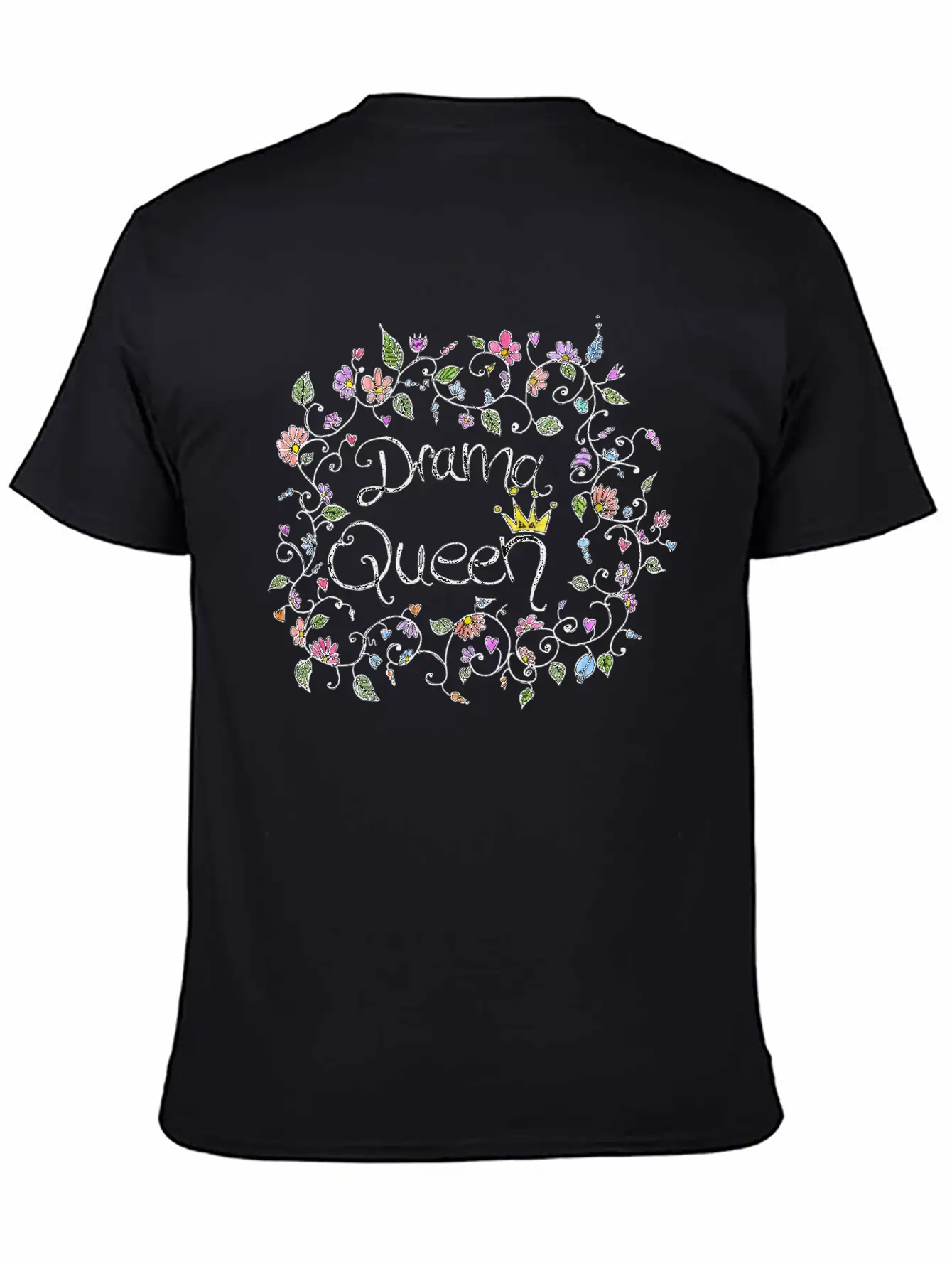 Drama Queen Classic Cotton Tee – Unisex Comfort For Any Season