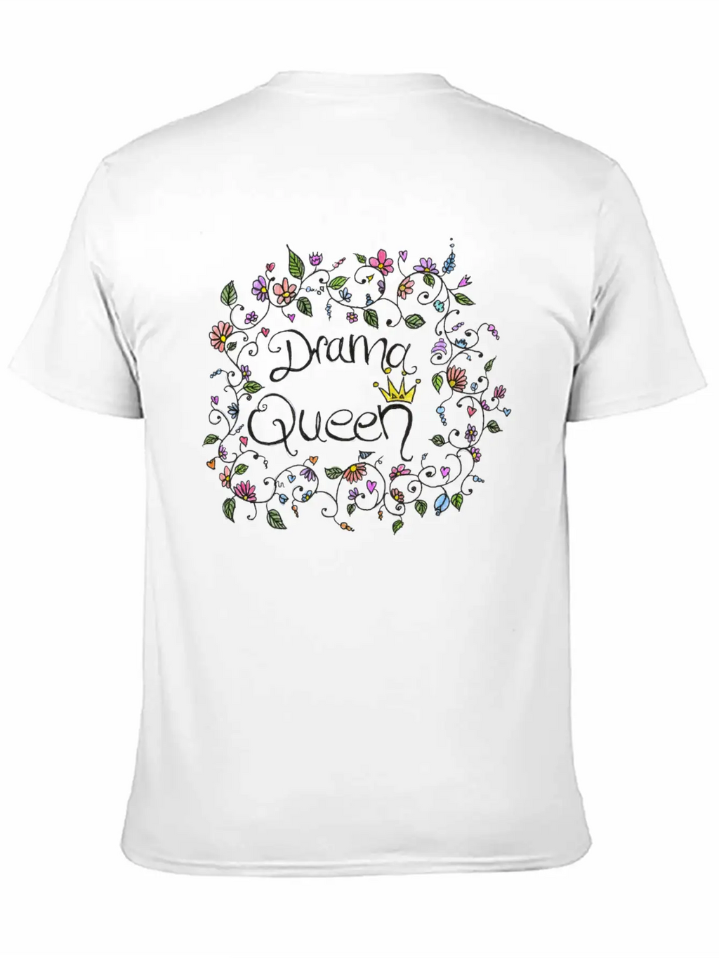 Drama Queen Classic Cotton Tee – Unisex Comfort For Any Season