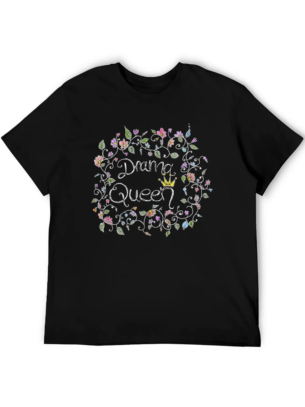 Drama Queen Classic Cotton Tee – Unisex Comfort For Any Season