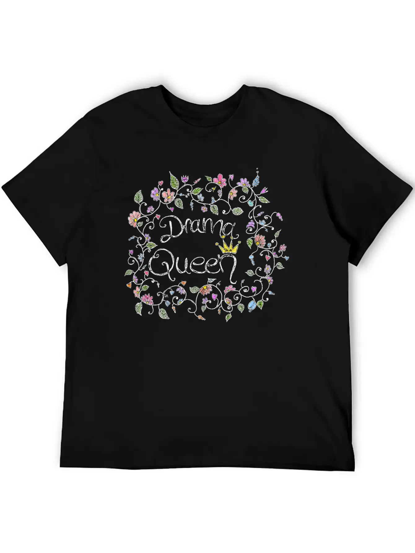Drama Queen Classic Cotton Tee – Unisex Comfort For Any Season