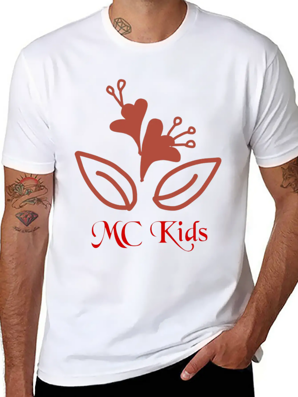 Drawing Kids Unisex Casual T-Shirt – Clean Design For Daily Comfort