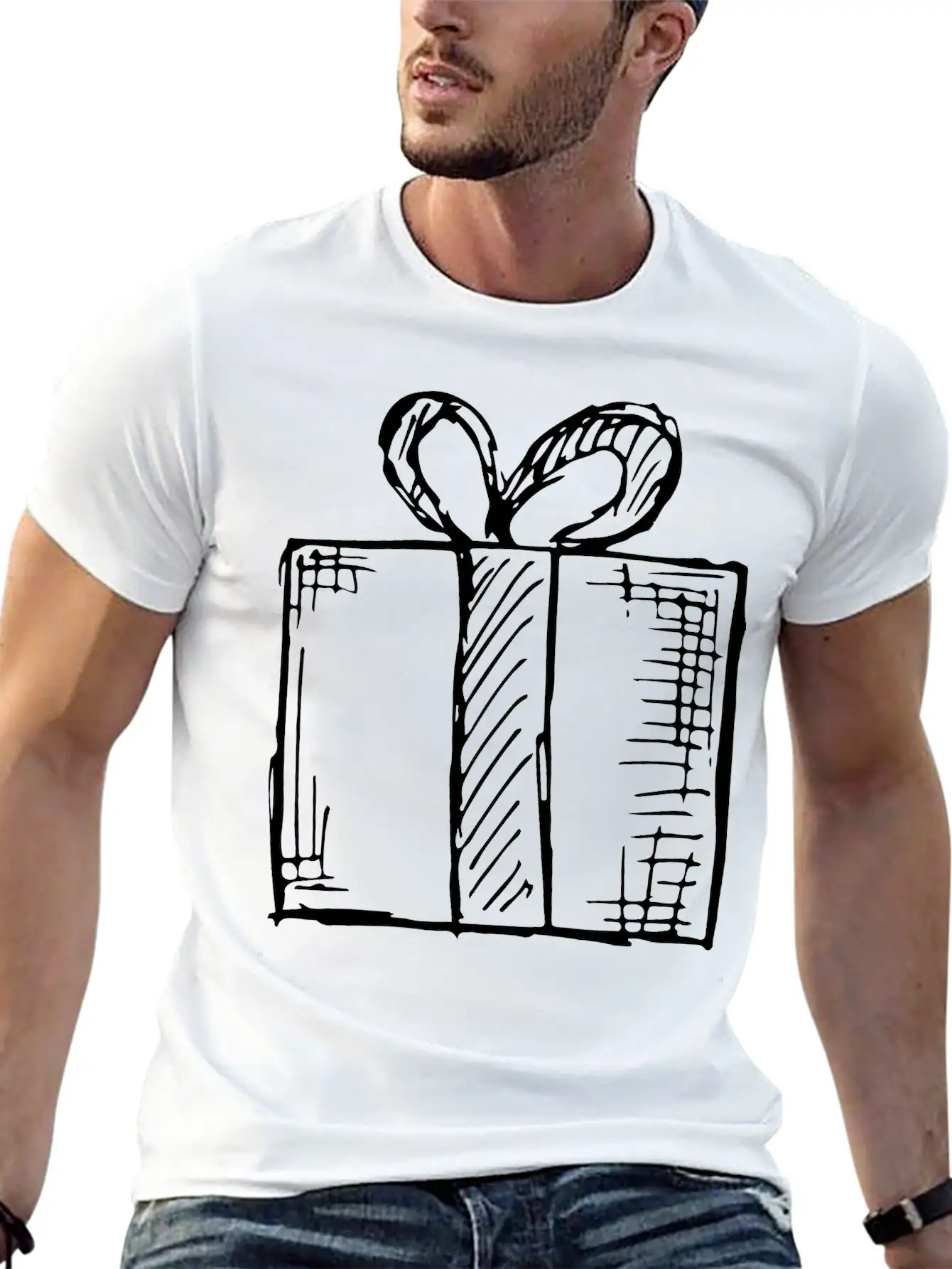 Drawn Gift Classic Cotton Tee – Unisex Comfort For Any Season