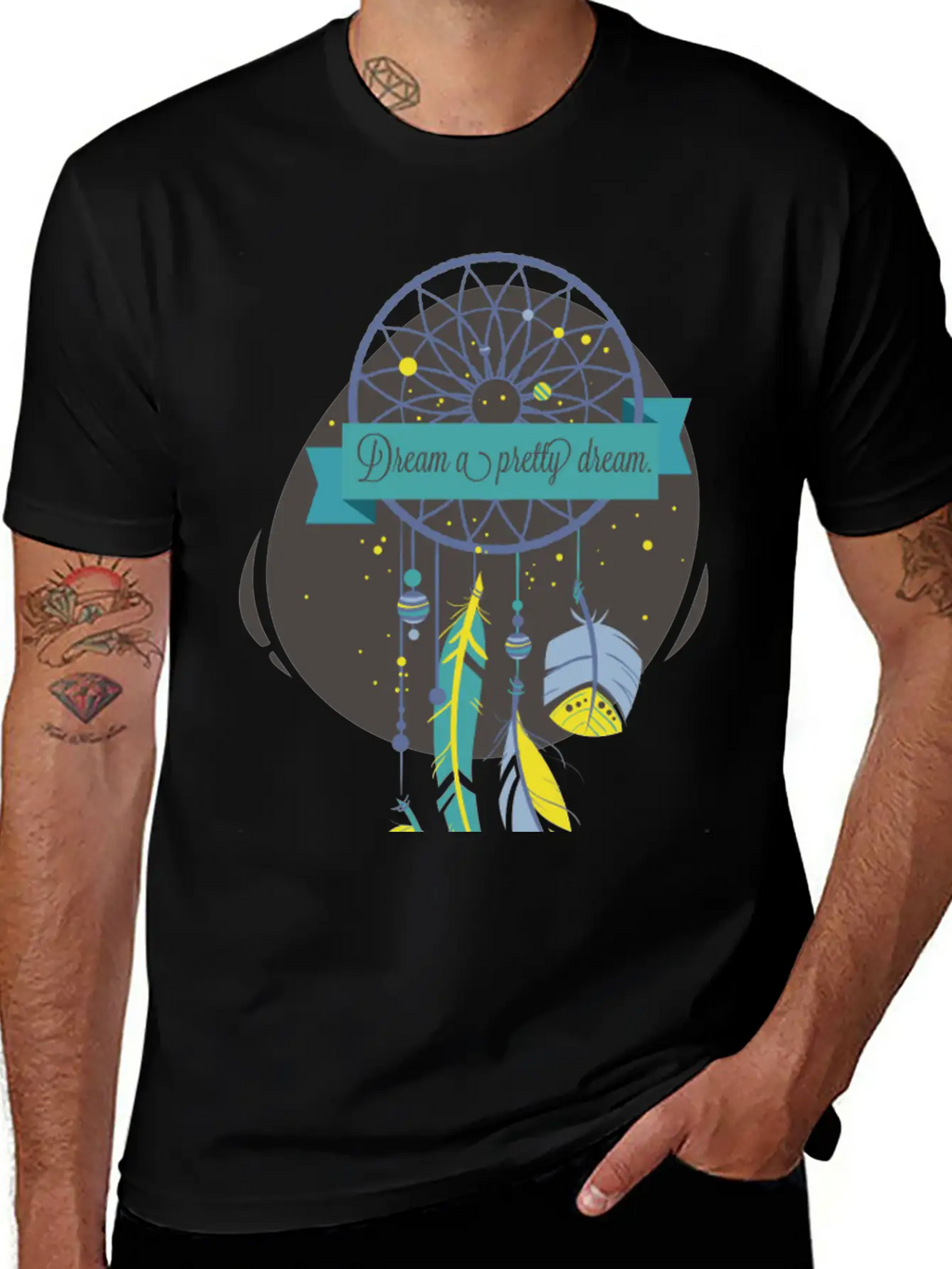 Dream A Pretty Dream Breathable Graphic T-Shirt – Perfect For Casual Days