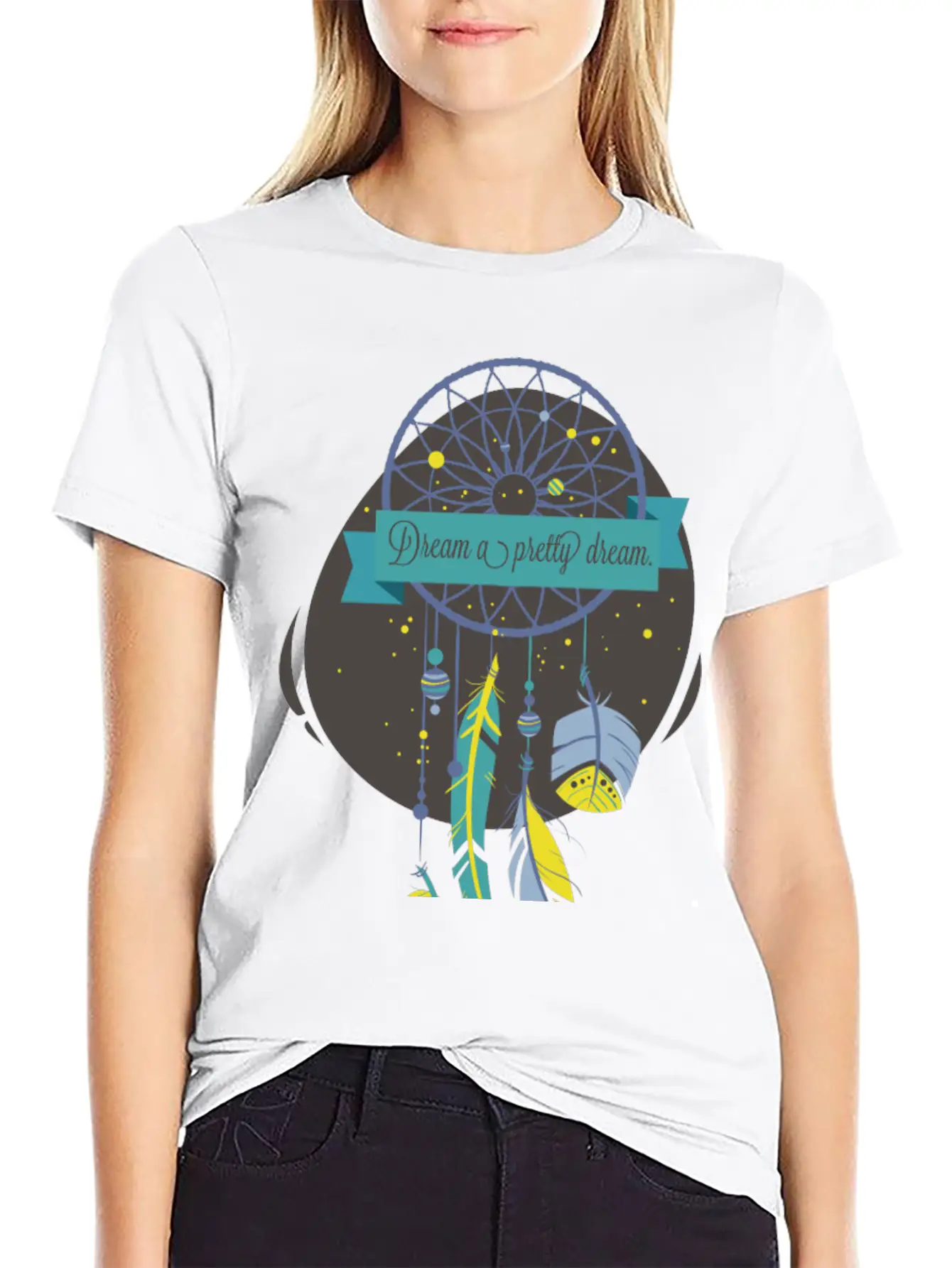 Dream A Pretty Dream Breathable Graphic T-Shirt – Perfect For Casual Days