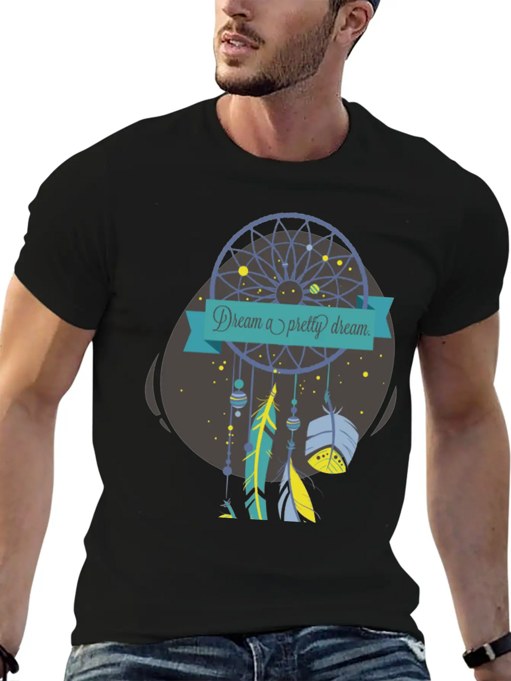 Dream A Pretty Dream Breathable Graphic T-Shirt – Perfect For Casual Days