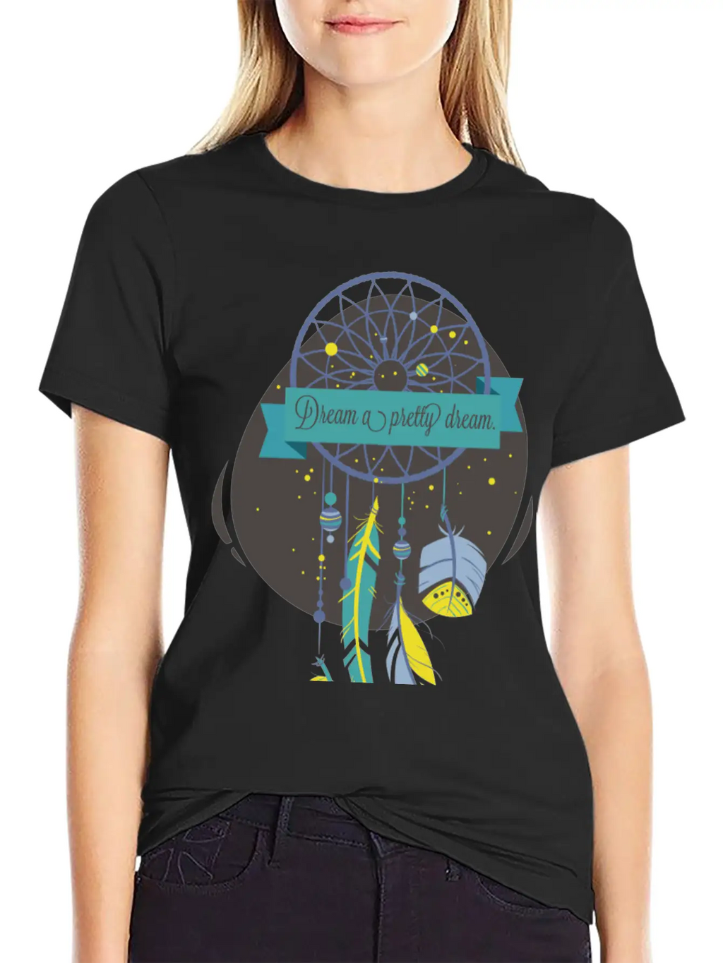 Dream A Pretty Dream Breathable Graphic T-Shirt – Perfect For Casual Days