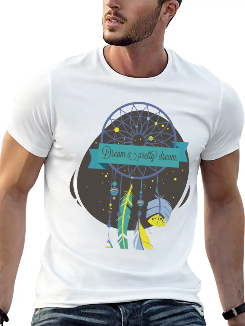 Dream A Pretty Dream Breathable Graphic T-Shirt – Perfect For Casual Days