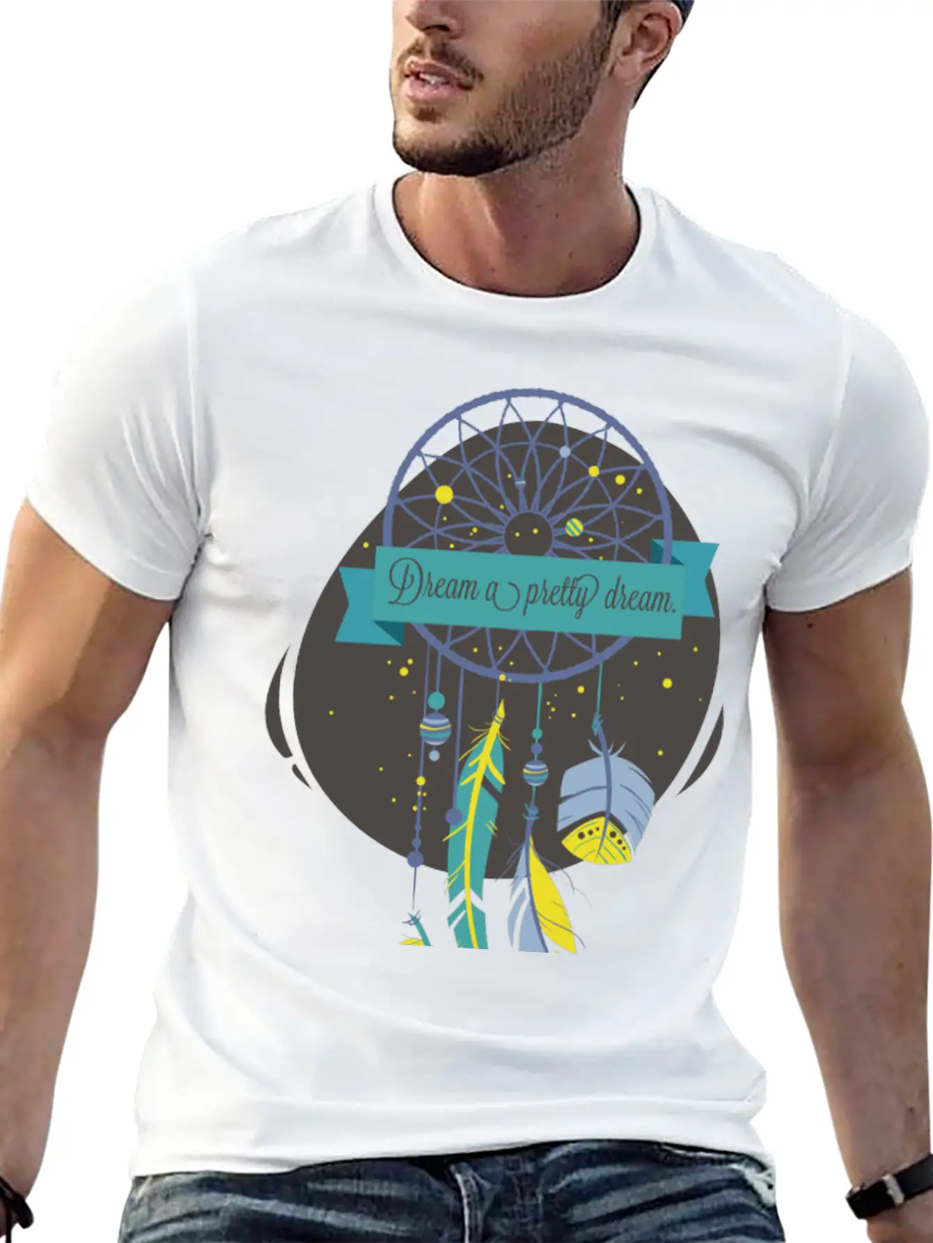 Dream A Pretty Dream Breathable Graphic T-Shirt – Perfect For Casual Days