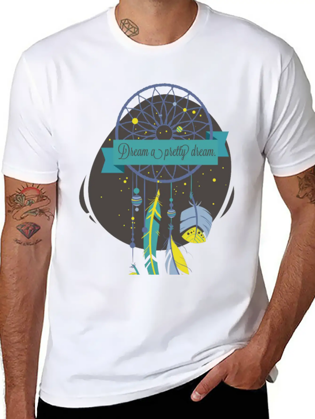 Dream A Pretty Dream Breathable Graphic T-Shirt – Perfect For Casual Days
