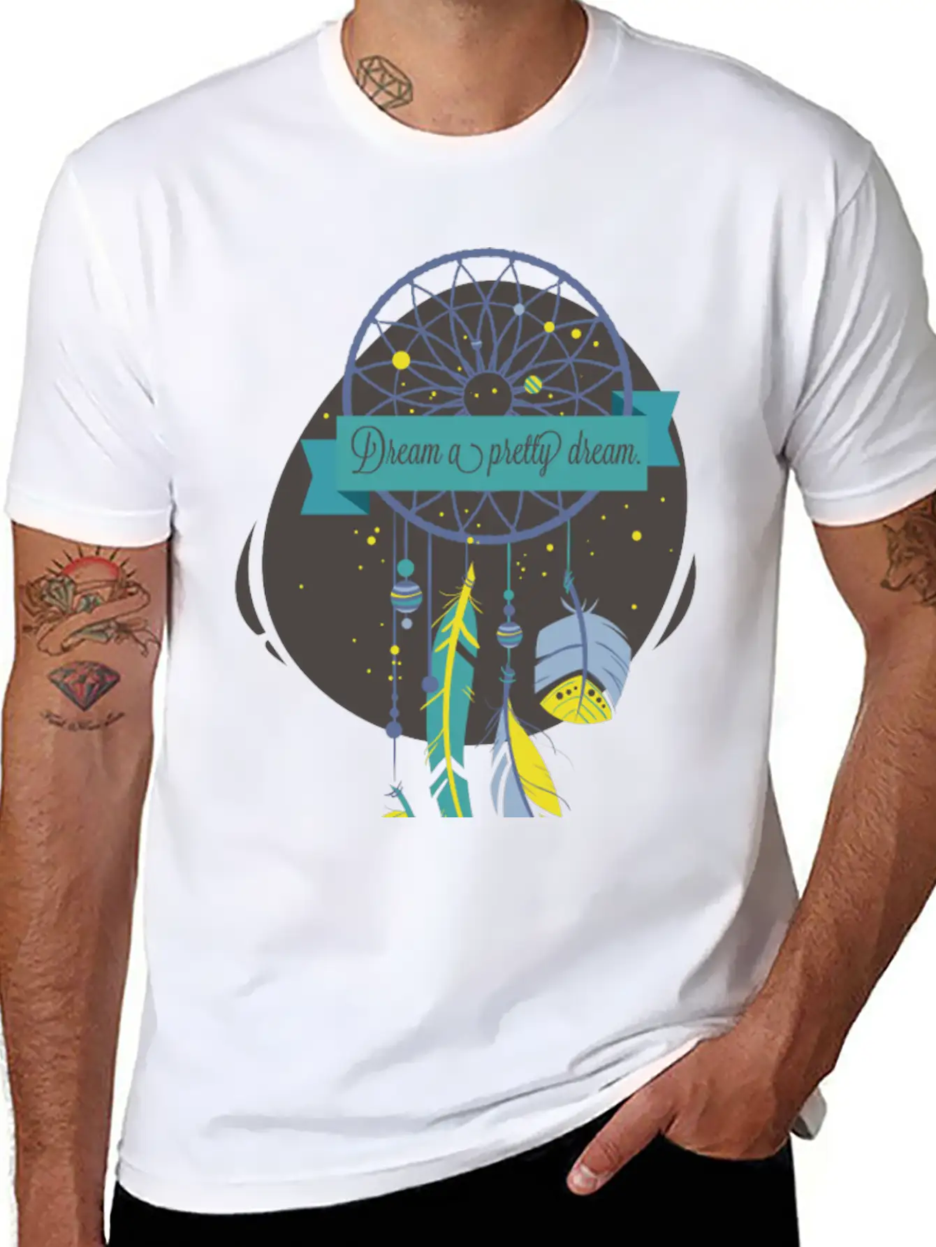 Dream A Pretty Dream Breathable Graphic T-Shirt – Perfect For Casual Days