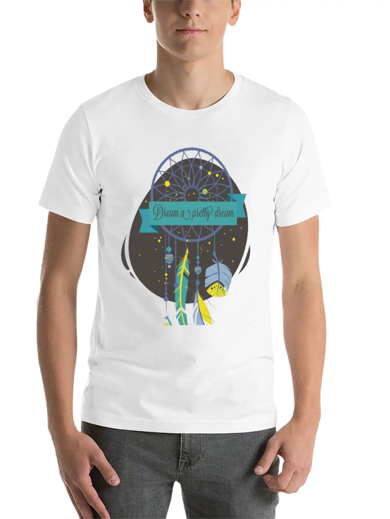 Dream A Pretty Dream Breathable Graphic T-Shirt – Perfect For Casual Days