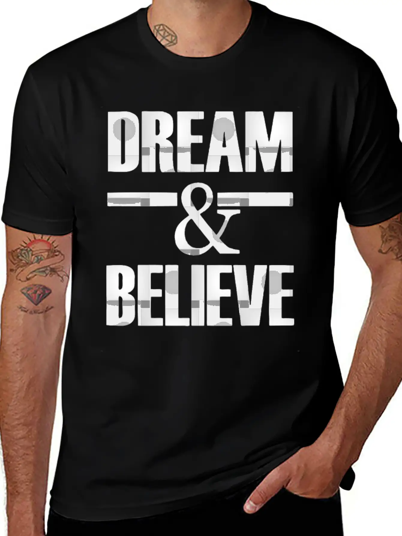 Dream And Belive Unisex Casual T-Shirt – Clean Design For Daily Comfort