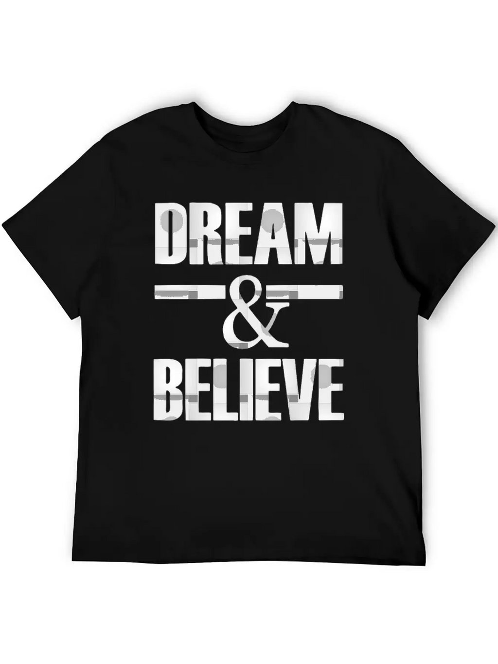 Dream And Belive Unisex Casual T-Shirt – Clean Design For Daily Comfort