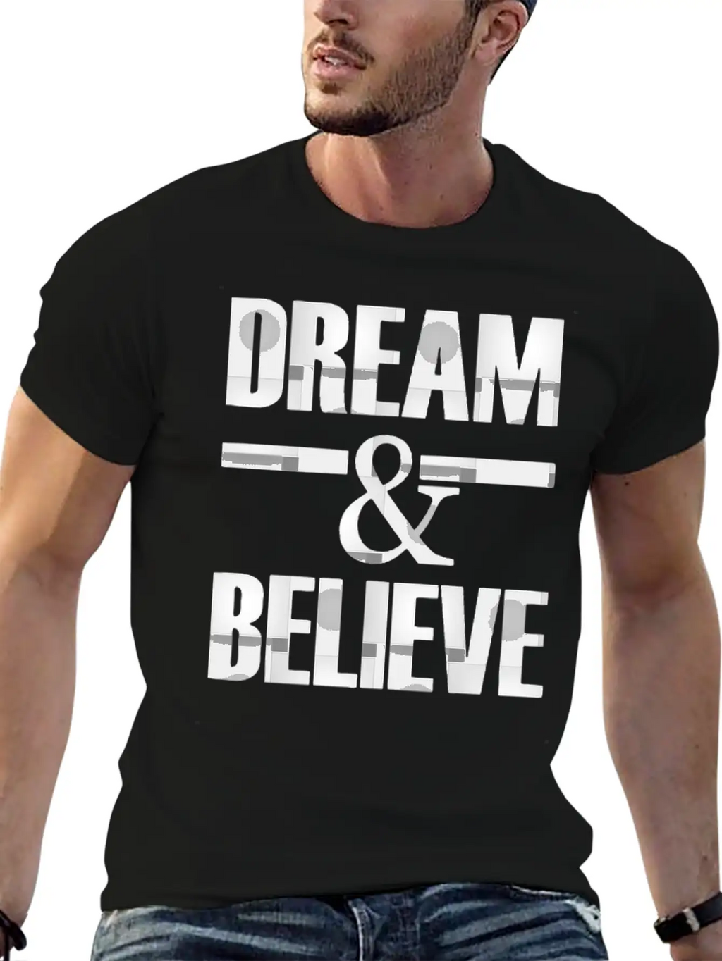 Dream And Belive Unisex Casual T-Shirt – Clean Design For Daily Comfort