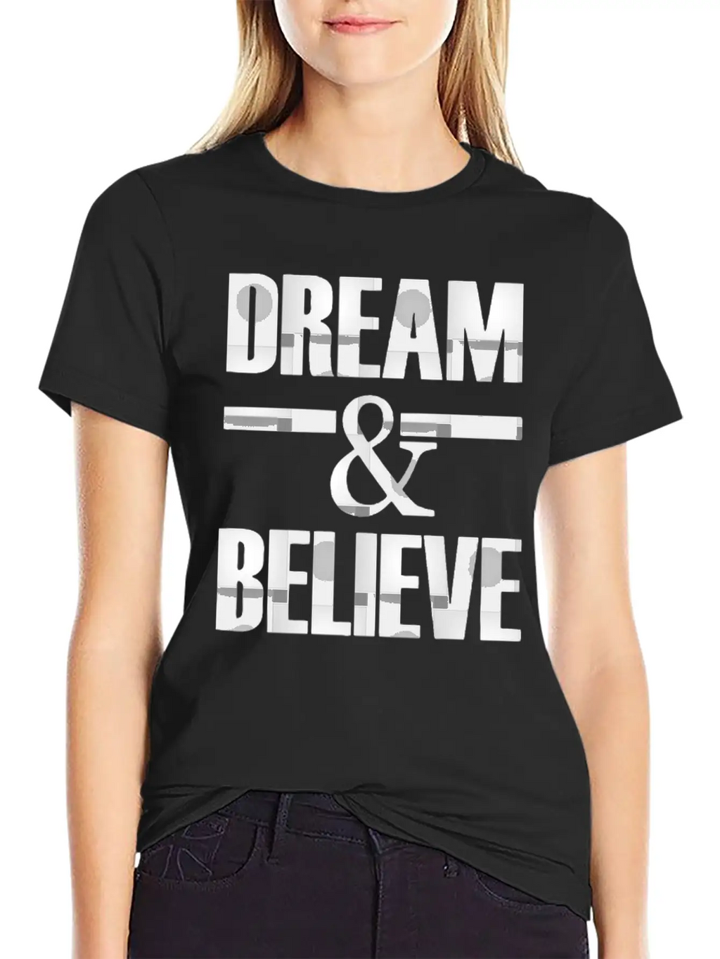 Dream And Belive Unisex Casual T-Shirt – Clean Design For Daily Comfort