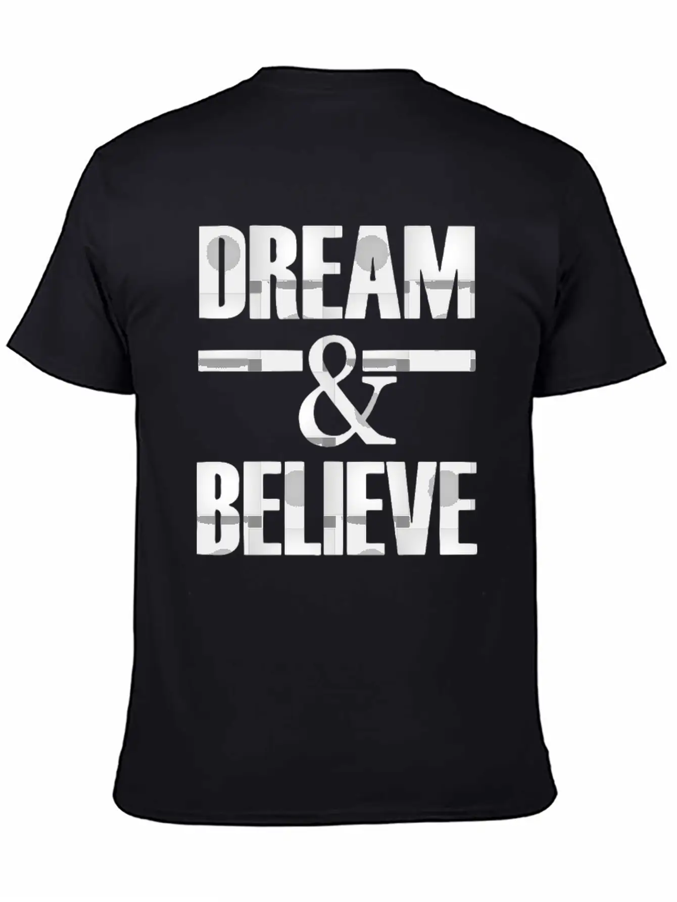 Dream And Belive Unisex Casual T-Shirt – Clean Design For Daily Comfort
